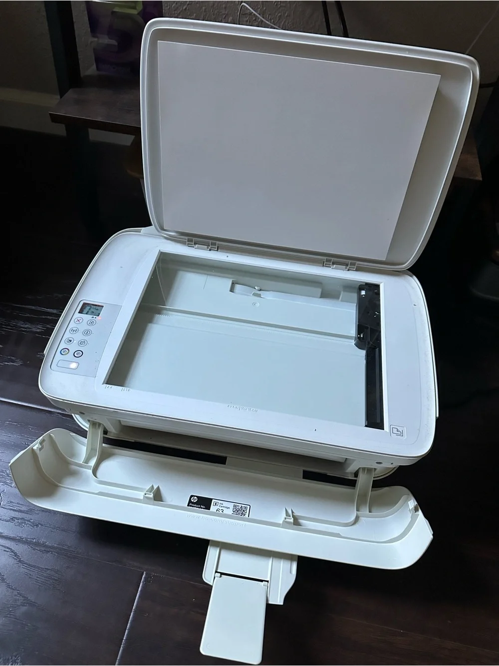HP White Compact All-In-One Wireless Inkjet Printer